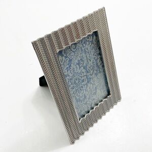 Parisian Home silver herringbone frame